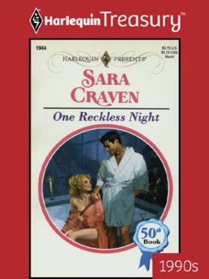 cover image of One Reckless Night